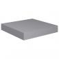 Preview: Schweberegal Grau 23x23,5x3,8 cm MDF