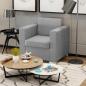 Preview: Sessel Hellgrau Stoff