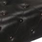 Preview: Fliegersessel Schwarz Echtleder