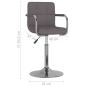 Preview: Esszimmerstuhl Taupe Stoff
