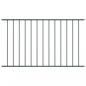 Preview: ARDEBO.de - Zaunfeld Pulverbeschichteter Stahl 1,7 x 1,25 m Anthrazit