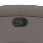 Preview: Relaxsessel mit Aufstehhilfe Taupe Stoff