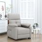 Preview: ARDEBO.de - Massagesessel Taupe Stoff