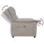 Preview: Massagesessel Taupe Stoff
