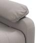 Preview: Massagesessel Taupe Stoff
