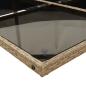 Preview: 13-tlg. Garten-Essgruppe mit Kissen Beigemischung Poly Rattan