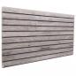 Preview: 3D-Wandpaneele 5 Stk. Grau 100x50 cm EPS
