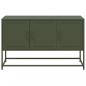 Preview: TV-Schrank Olivgrün 100,5x39x60,5 cm Stahl