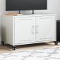 Preview: ARDEBO.de - TV-Schrank Weiß 68x39x43,5 cm Stahl