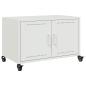 Preview: TV-Schrank Weiß 68x39x43,5 cm Stahl