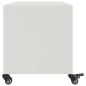 Preview: TV-Schrank Weiß 68x39x43,5 cm Stahl