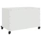 Preview: TV-Schrank Weiß 68x39x43,5 cm Stahl