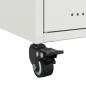 Preview: TV-Schrank Weiß 68x39x43,5 cm Stahl