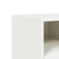 Preview: TV-Schrank Weiß 100,5x39x43,5 cm Stahl