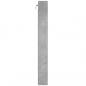 Preview: Vitrinenschrank Betongrau 100x8,5x75 cm Holzwerkstoff