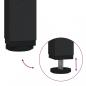 Preview: TV-Schrank mit Glasplatte Schwarz 60x35x51 cm Holzwerkstoff