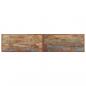 Preview: Bank 160 cm Massives Altholz und Stahl