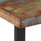 Preview: Bank 160 cm Massives Altholz und Stahl