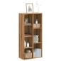 Preview: ARDEBO.de - Bücherregal Artisan-Eiche 50x25x105 cm Holzwerkstoff