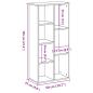 Preview: Bücherregal Artisan-Eiche 50x25x105 cm Holzwerkstoff