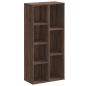 Preview: Bücherregal Braun Eichen-Optik 50x25x105 cm Holzwerkstoff