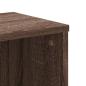 Preview: Bücherregal Braun Eichen-Optik 50x25x105 cm Holzwerkstoff