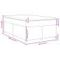 Preview: Boxspringbett mit Matratze Dunkelgrau 140x200 cm Stoff