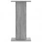 Preview: Lautsprecherständer 2 Stk. Grau Sonoma 30x30x60cm Holzwerkstoff