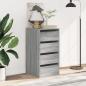 Preview: Kommode Grau Sonoma 40x41x76 cm Holzwerkstoff