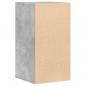 Preview: Kommode Betongrau 40x41x76 cm Holzwerkstoff