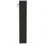 Preview: Vitrinenschrank Schwarz 100x8,5x50 cm Holzwerkstoff