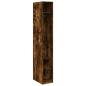 Preview: Kleiderschrank Räuchereiche 30x50x200 cm Holzwerkstoff