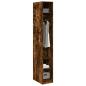 Preview: Kleiderschrank Räuchereiche 30x50x200 cm Holzwerkstoff