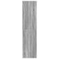 Preview: Kleiderschrank Grau Sonoma 80x50x200 cm Holzwerkstoff