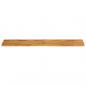 Preview: Tischplatte mit Baumkante 160x30x3,8 cm Massivholz Mango