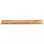 Preview: Tischplatte mit Baumkante 180x40x2,5 cm Raues Mango Massivholz