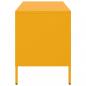 Preview: TV-Schrank Senfgelb 68x39x50,5 cm Stahl
