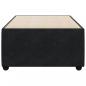Preview: Bettgestell Schwarz 90x200 cm Samt
