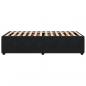 Preview: Bettgestell Schwarz 90x200 cm Samt