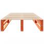 Preview: Massivholzbett ohne Matratze Wachsbraun 90x200 Kiefernholz