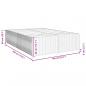 Preview: Bettgestell ohne Matratze Dunkelgrau 140x190 cm Samt