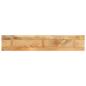 Preview: Tischplatte 140x30x2,5 cm Rechteckig Massivholz Mango