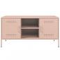 Preview: TV-Schrank Rosa 100,5x39x50,5 cm Stahl