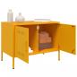 Preview: TV-Schrank Senfgelb 68x39x50,5 cm Stahl