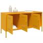 Preview: TV-Schrank Senfgelb 100,5x39x50,5 cm Stahl