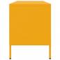 Preview: TV-Schrank Senfgelb 100,5x39x50,5 cm Stahl