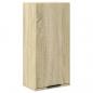 Preview: Wand-Badschrank Sonoma-Eiche 32x20x67 cm