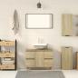 Preview: Wand-Badschrank Sonoma-Eiche 32x20x67 cm