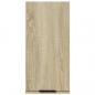 Preview: Wand-Badschrank Sonoma-Eiche 32x20x67 cm