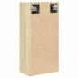 Preview: Wand-Badschrank Sonoma-Eiche 32x20x67 cm